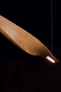 Twisted Oak Pendent Light. A collaboration with Hillam Architects- Perth, Western Australia