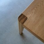 Irvine Dining Table, Handcrafted in American Oak
