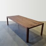 Irvine Dining Table. Handcrafted in American Walnut 2700 x 1150 x740mm