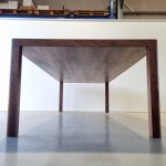 Irvine Dining Table. Handcrafted in American Walnut 2700 x 1150 x740mm