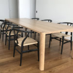 Irvine Dining Table. Solid American Oak 2700 x 1000 x 740mm. North Fremantle, Western Australia