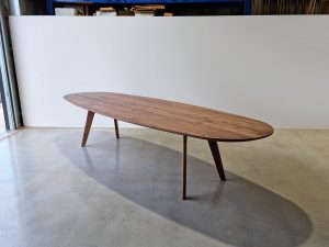 Custom Peppy Grove Table, Handcrafted in American Walnut 3500 x 1200. Private Residence Sydney