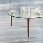 321 Coffee Table in American Oak for Louis Vuitton, Rain Square Perth Western Australia