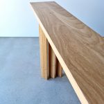 Prism Console Table. Handcrafted in West Australian Blackbutt