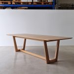 Botanical Dining Table, Handcrafted in American Oak. 2700 x 1000 x 740mm. Customisable