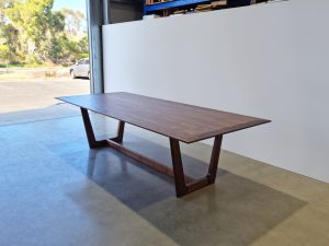 Botanical Extension Dining Table. 2800 (extending to 3500) x 1200 x 740mm. Handcrafted in American Walnut. Made to order and customisable.