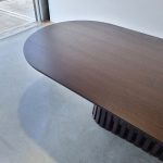 Custom Designed Boardroom Table in Ebonised Jarrah 4000 x 1100. 2023- Fremantle, Western Australia